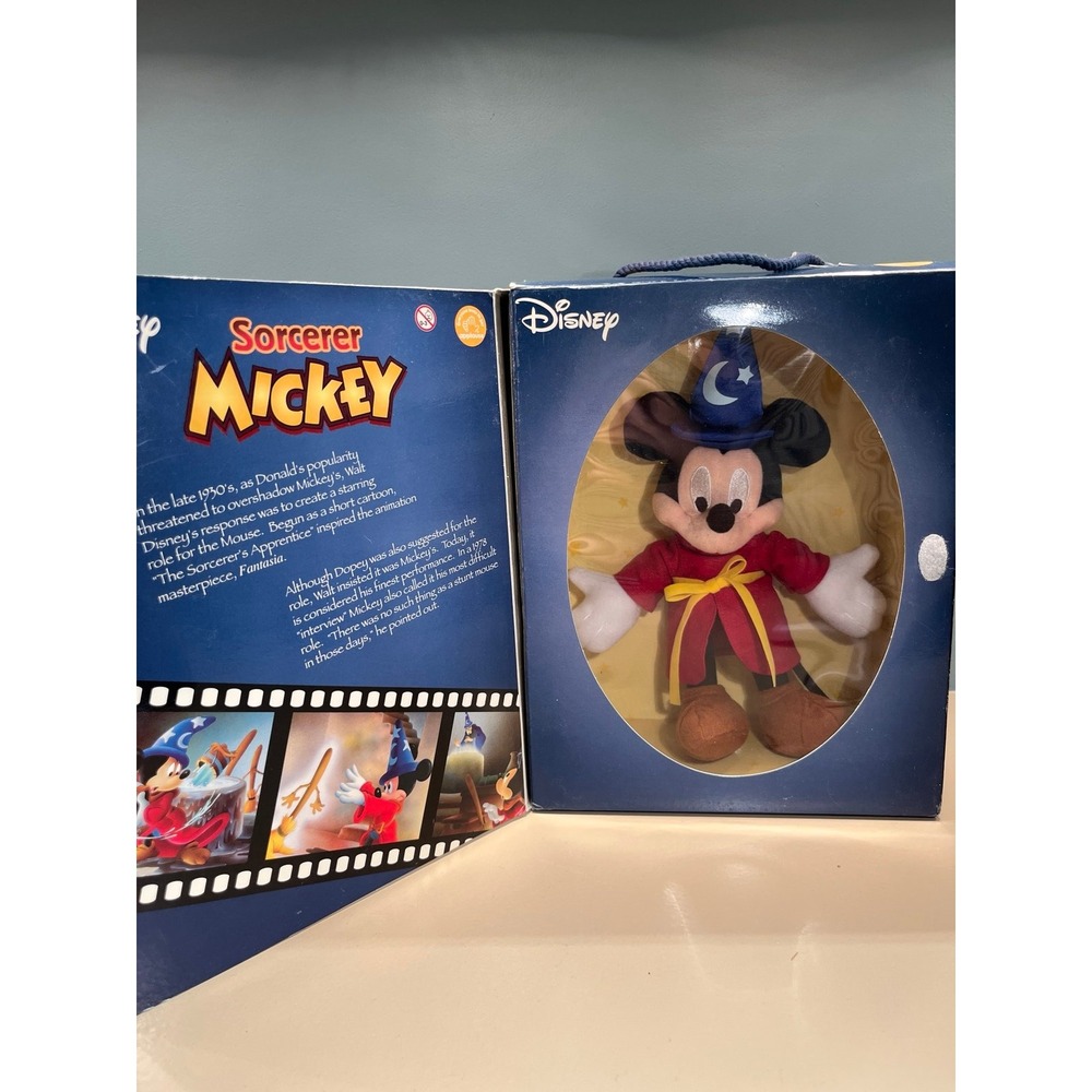 Sorcerer Mickey Mouse  plush in box